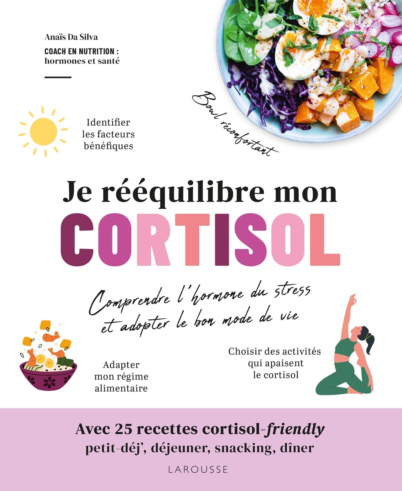 JE REEQUILIBRE MON CORTISOL - COMPRENDRE L'HORMONE DU STRESS ET ADOPTER LE BON MODE DE VIE