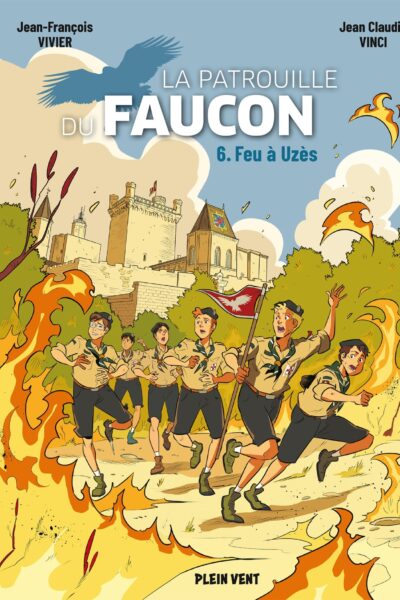 LA PATROUILLE DU FAUCON T06 INCENDIE A UZES