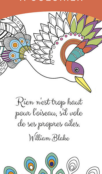 MARQUE-PAGES A COLORIER : ÉLOGE DES OISEAUX
