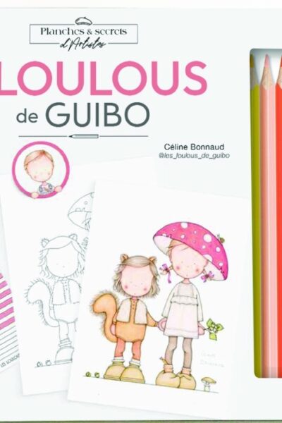 COFFRET COLORIAGE LES LOULOUS DE GUIBO