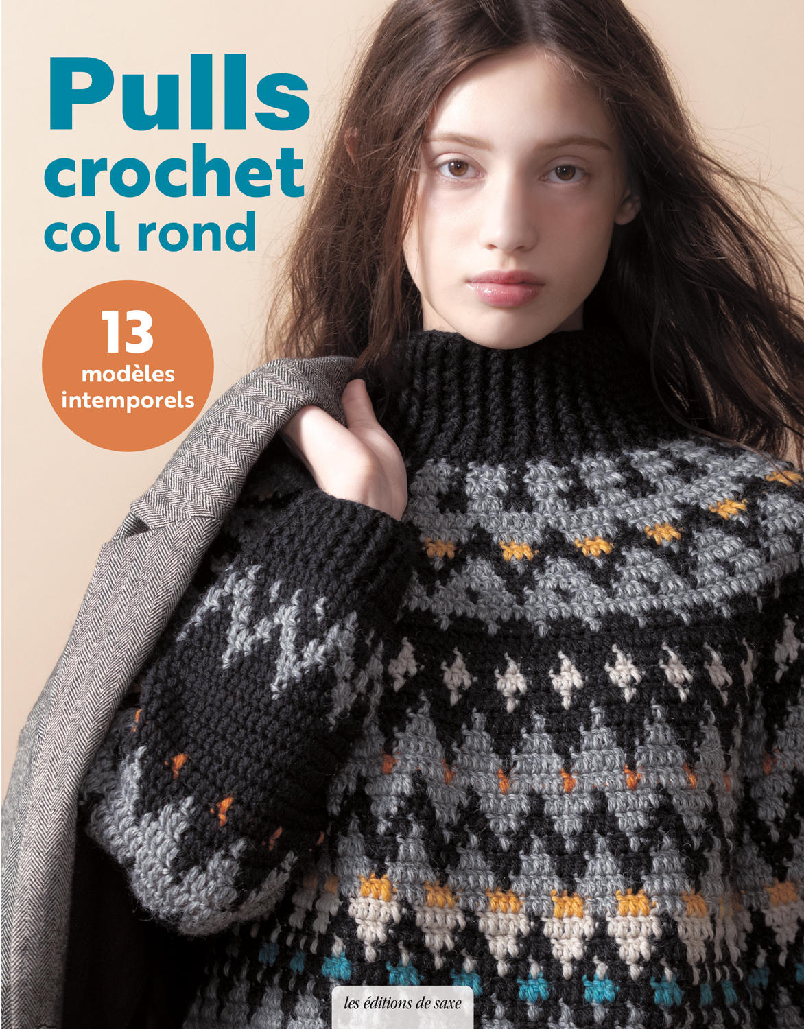PULLS CROCHET COL ROND