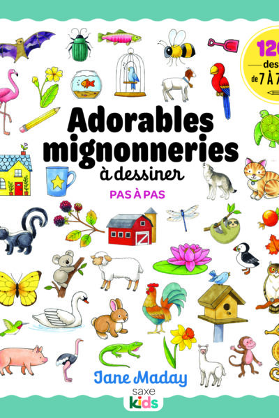 ADORABLES DOODLES A DESSINER PAS A PAS