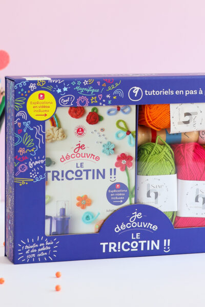 COFFRET JE DECOUVRE LE TRICOTIN