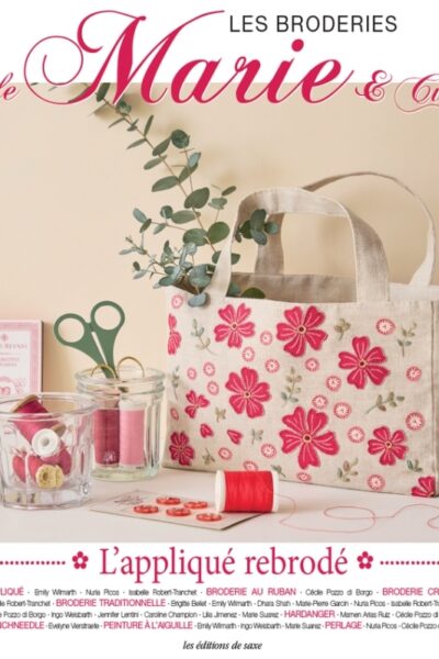 LES BRODERIES DE MARIE - L'APPLIQUE REBRODE
