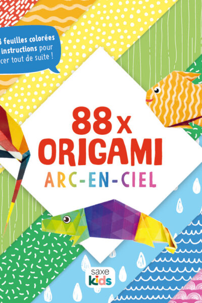 88 X ORIGAMI ARC-EN-CIEL