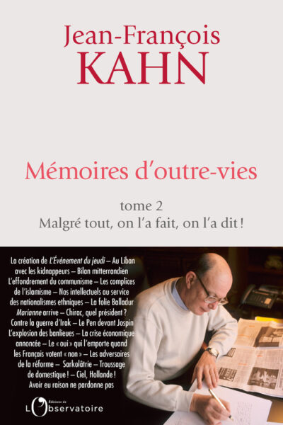 MEMOIRES D'OUTRE-VIES - TOME 2