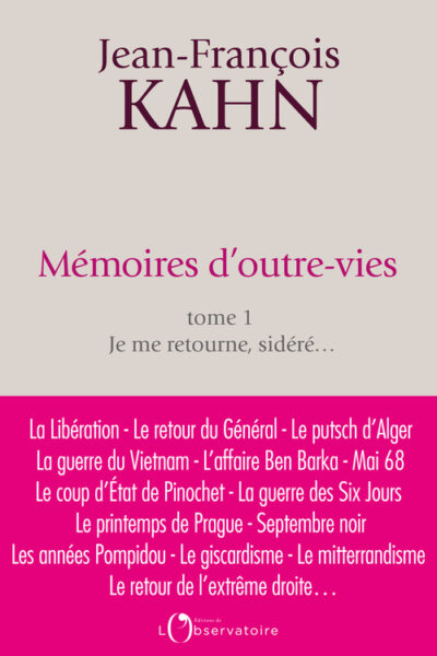 MEMOIRES D'OUTRES-VIES (TOME 1)