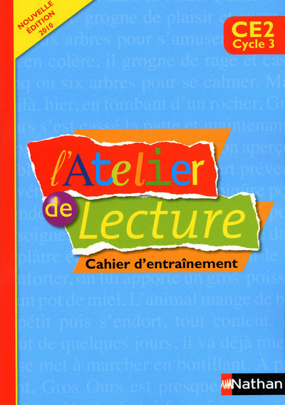ATELIER DE LECTURE CE2 CAHIER D'ENTRAINEMENT 2010