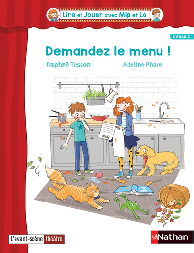 LIRE ET JOUER AVEC MIP ET LO - PIECE 2 CYCLE 2 - DEMANDEZ LE MENU !