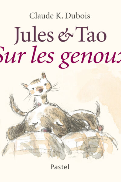 JULES ET TAO SUR LES GENOUX