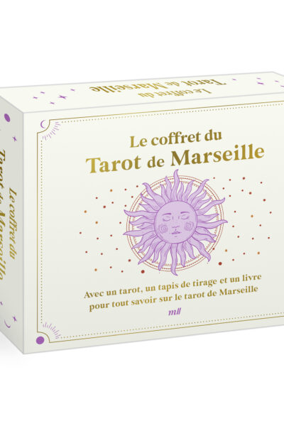 LE COFFRET DU TAROT DE MARSEILLE - AVEC UN JEU DE TAROT, UN TAPIS DE TIRAGE ET UN LIVRE D'INITIATION