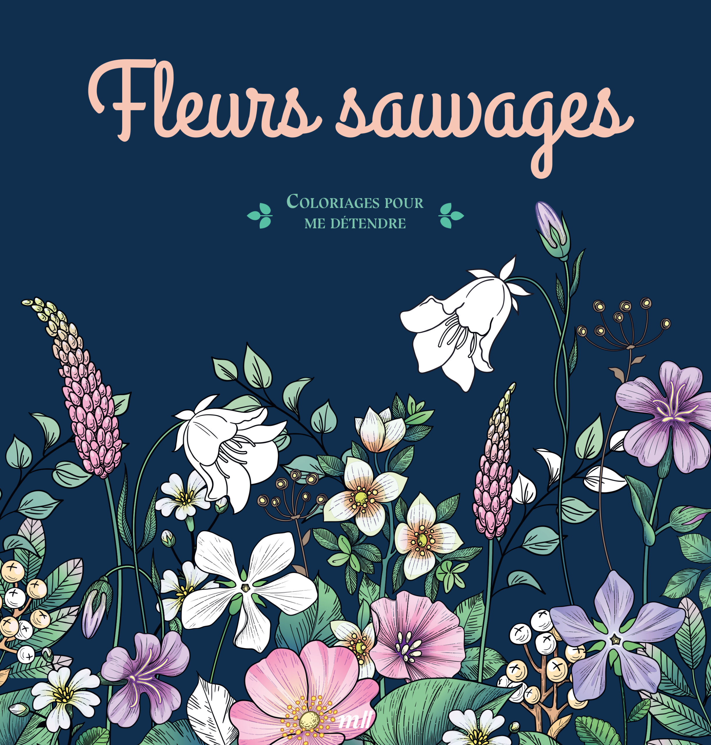 FLEURS SAUVAGES - COLORIAGES POUR ME DETENDRE