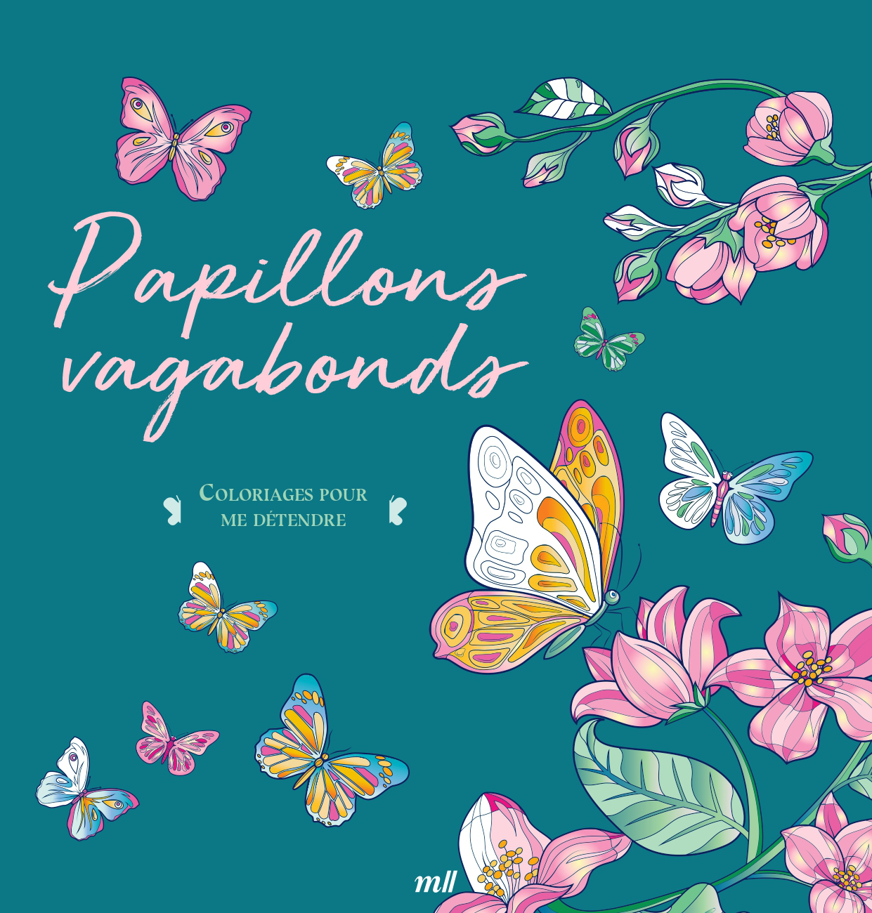 PAPILLONS VAGABONDS - COLORIAGES POUR ME DETENDRE