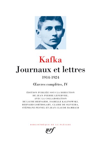 OEUVRES COMPLETES - IV - JOURNAUX ET LETTRES - 1914-1924