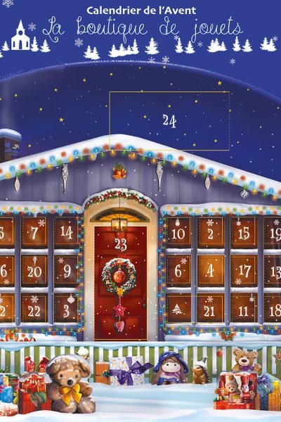 CALENDRIER DE L'AVENT - LA BOUTIQUE DE JOUETS - EVANGELISTI