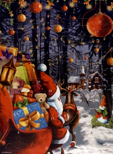 CALENDRIER DE L'AVENT - LA FORET ENCHANTEE - EVANGELISTI