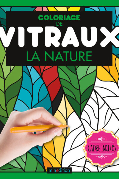 COLORIAGE DE VITRAUX - LA NATURE
