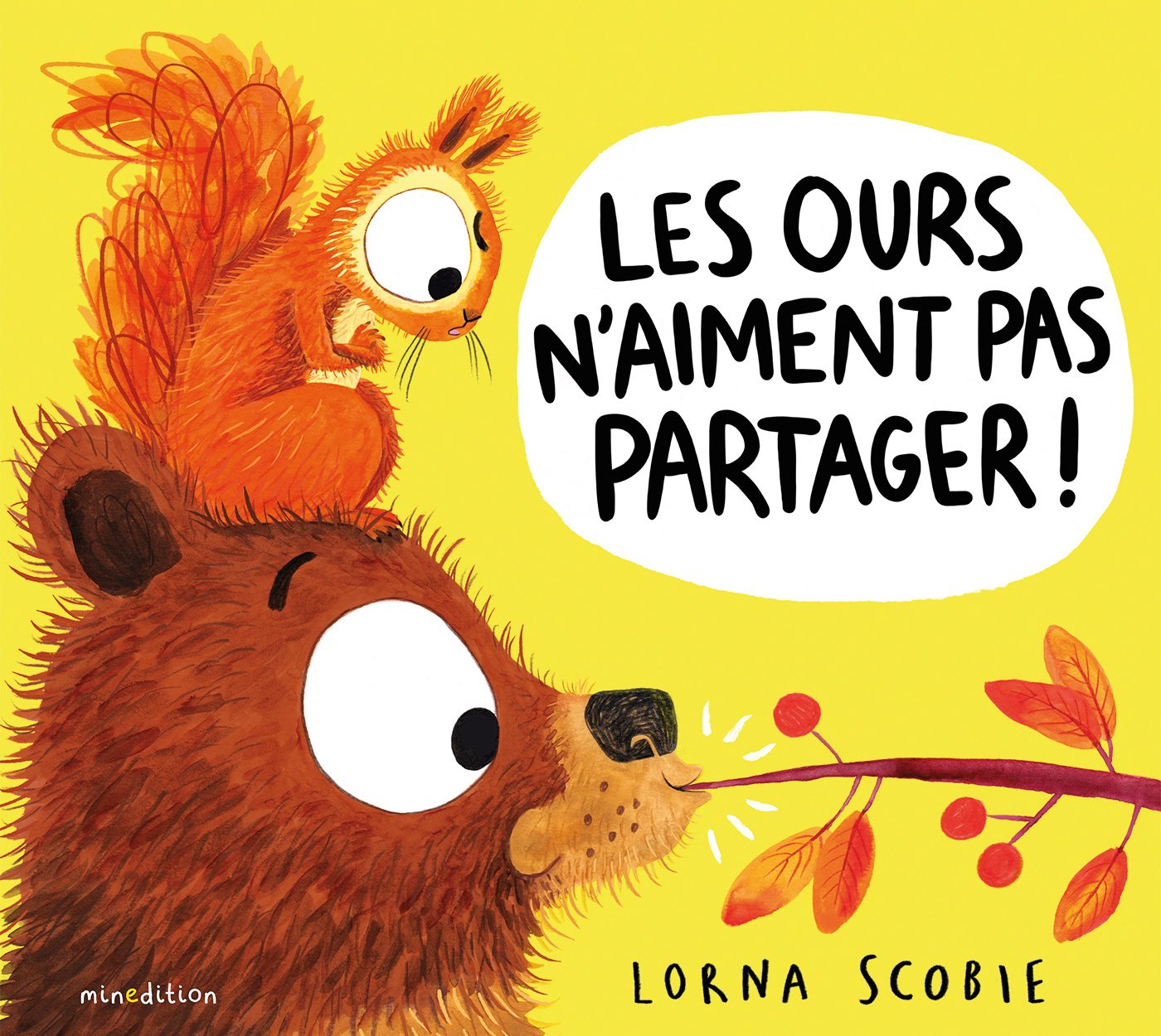 LES OURS N'AIMENT PAS PARTAGER !