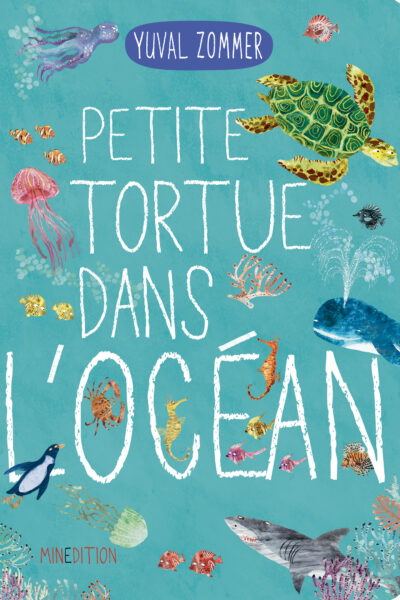 PETITE TORTUE DANS L'OCEAN