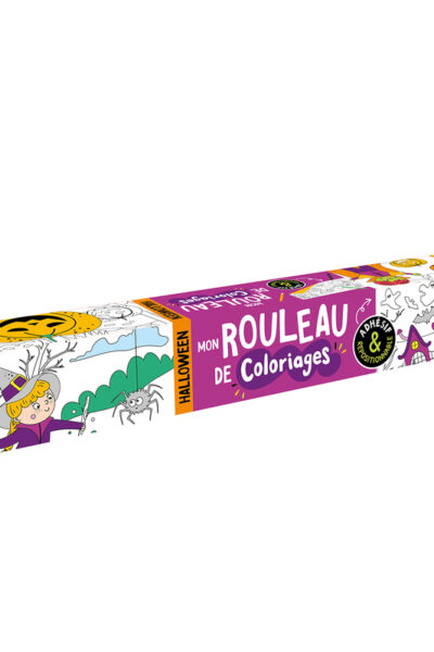 MON ROULEAU DE COLORIAGES HALLOWEEN
