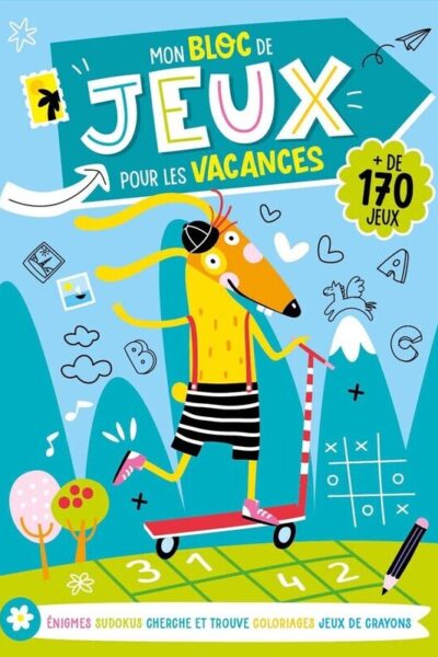 MON BLOC DE JEUX POUR LES VACANCES + DE 170 JEUX