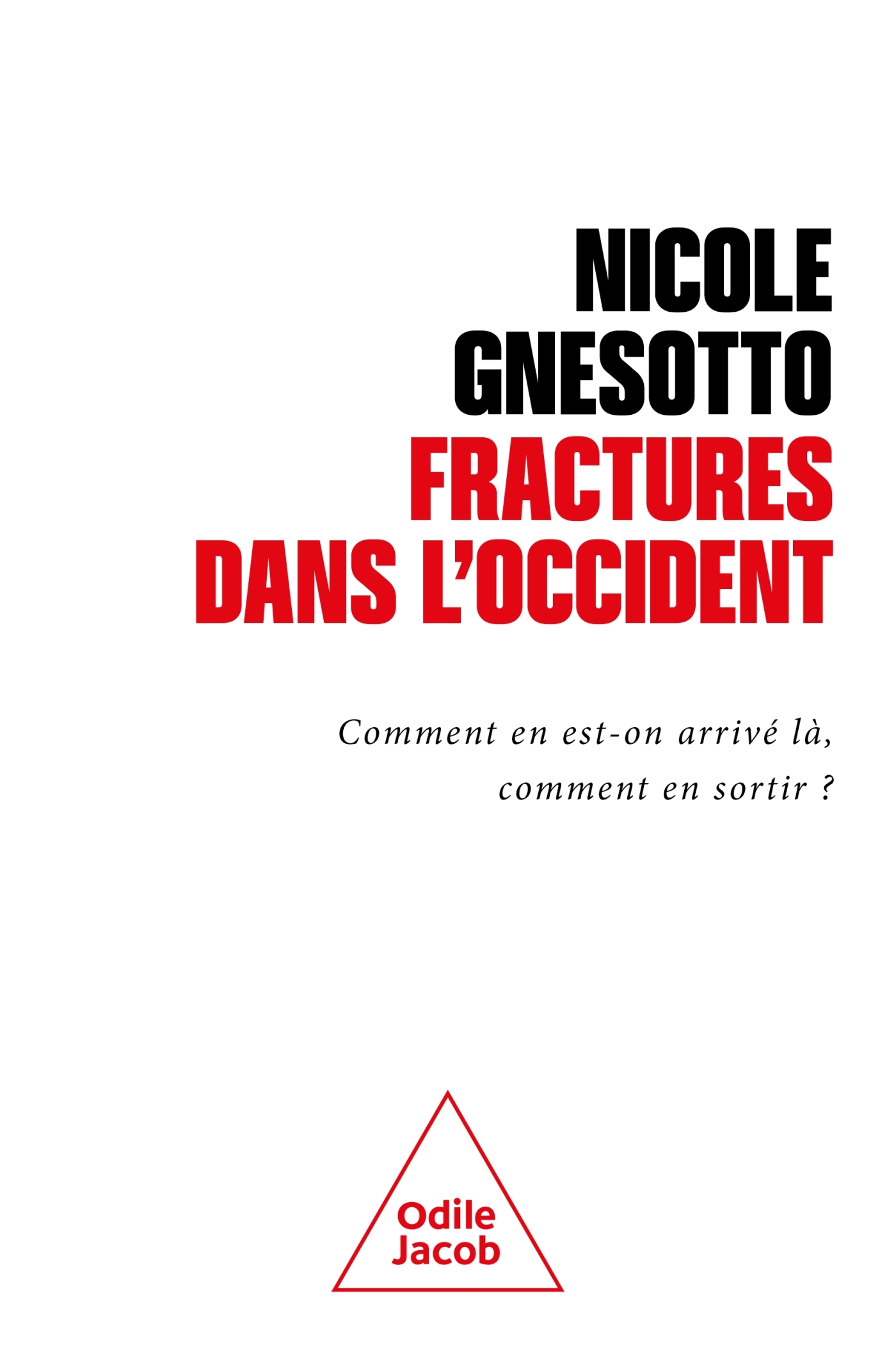 FRACTURES DANS L'OCCIDENT - COMMENT EN EST-ON ARRIVE LA, COMMENT EN SORTIR ?