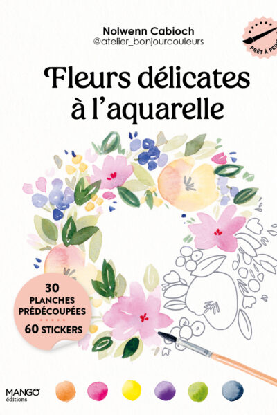 FLEURS DELICATES A L'AQUARELLE