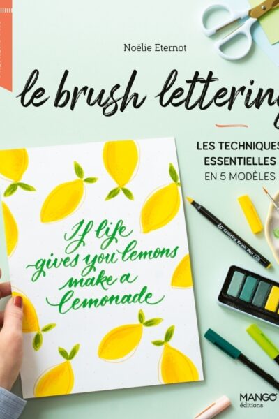 LE BRUSH LETTERING - LES TECHNIQUES ESSENTIELLES EN 5 MODELES
