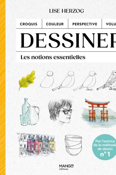 DESSINER - PREMIERS PAS, CROQUIS, PERSPECTIVE, MISE EN COULEURS. LECON COMPLETE DE DESSIN
