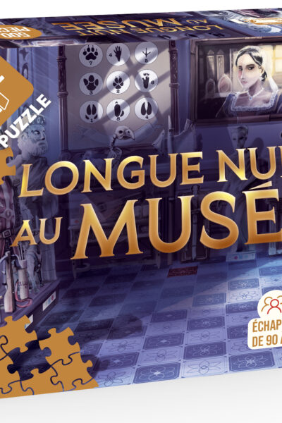 ESCAPE GAME PUZZLE - LONGUE NUIT AU MUSEE