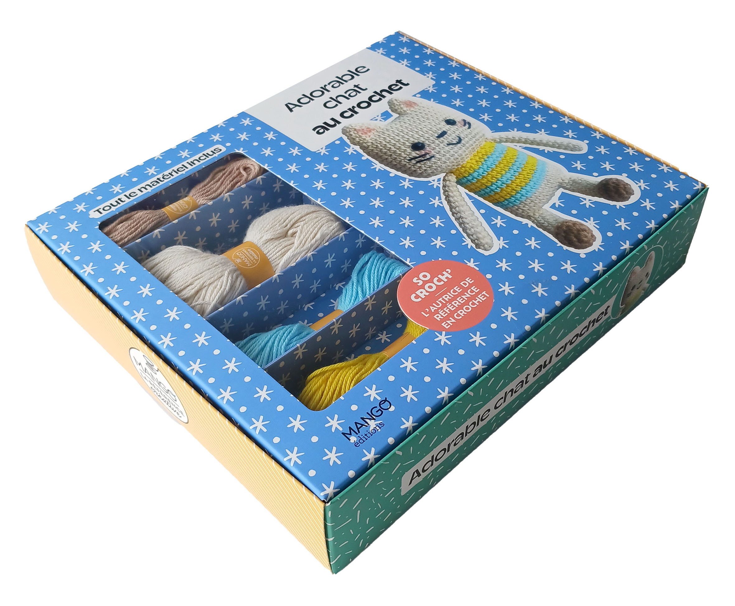 ADORABLE CHAT AU CROCHET