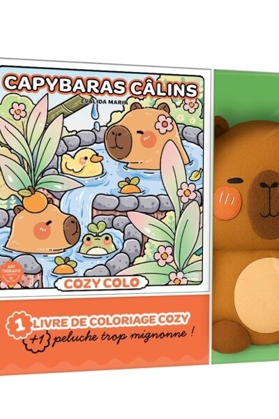 COFFRET COZY + PELUCHE CAPYBARA