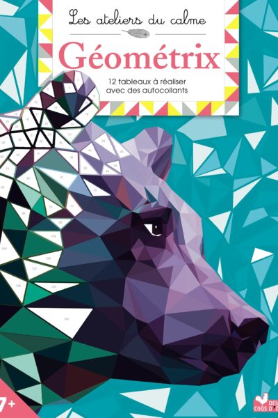 GEOMETRIX - CAHIER AVEC AUTOCOLLANTS