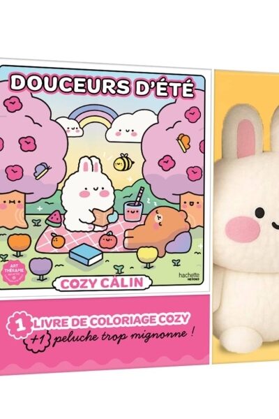 COFFRET COZY + PELUCHE LAPIN