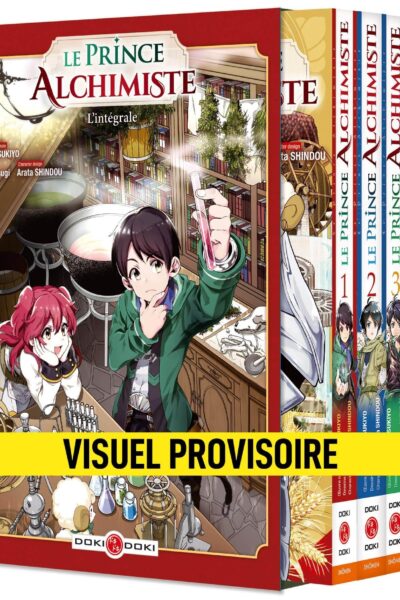 LE PRINCE ALCHIMISTE T01 COFFRET VOL. 01 A 04