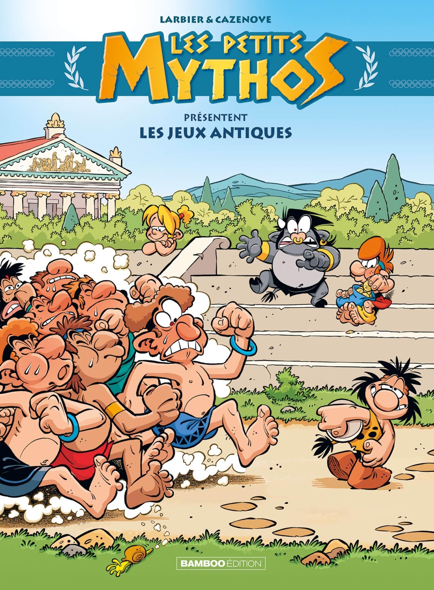 LES PETITS MYTHOS PRESENTENT T08 LES JEUX ANTIQUES