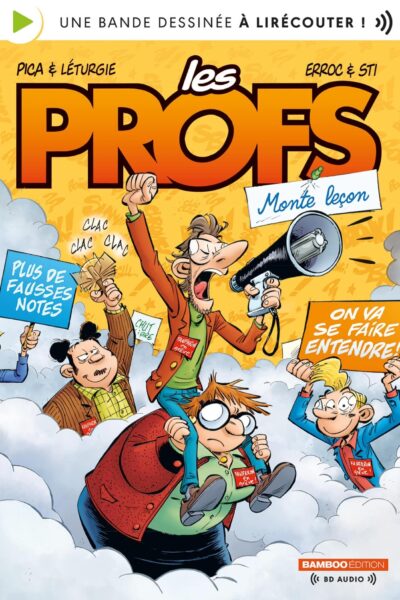 LES PROFS T01 MONTE LECON - BD AUDIO