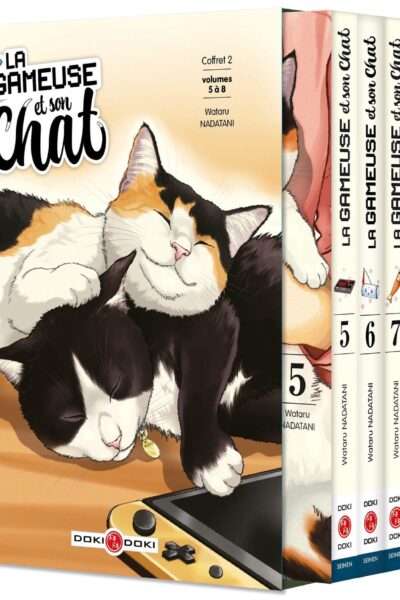 LA GAMEUSE ET SON CHAT - COFFRET VOL. 5 A 8