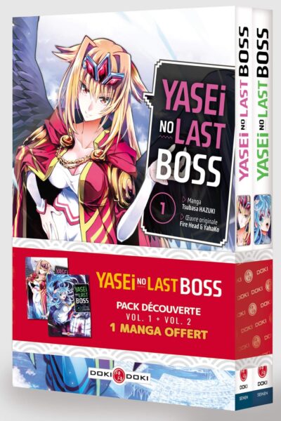 YASEI NO LAST BOSS PACK PROMO T01 & T02 - EDITION LIMITEE