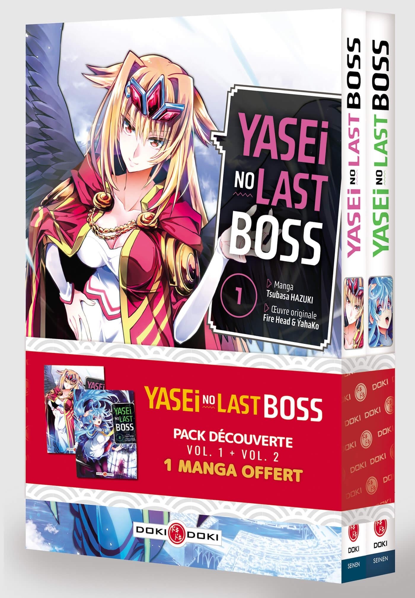 YASEI NO LAST BOSS PACK PROMO T01 & T02 - EDITION LIMITEE