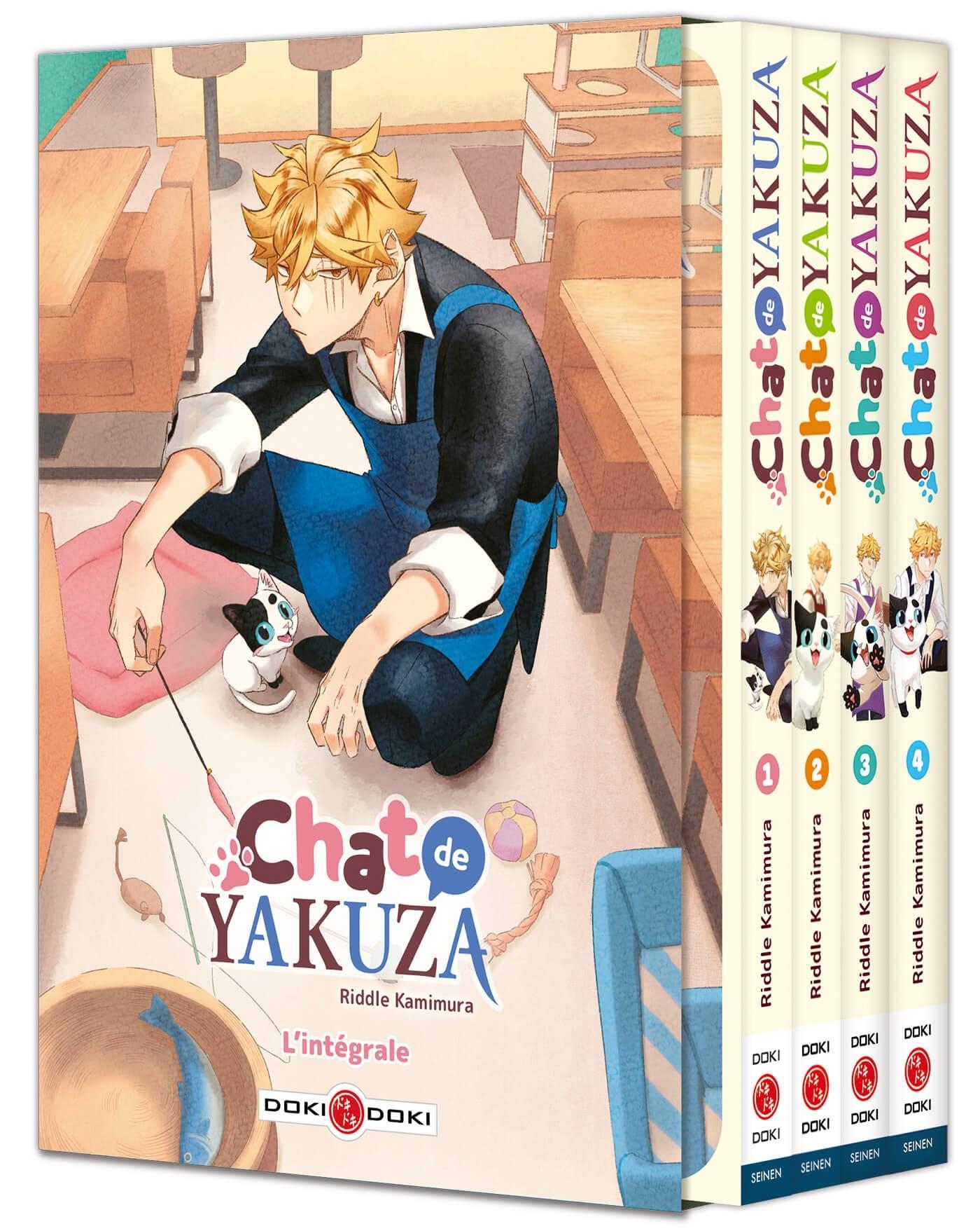 CHAT DE YAKUZA COFFRET - VOL. 01 A 04