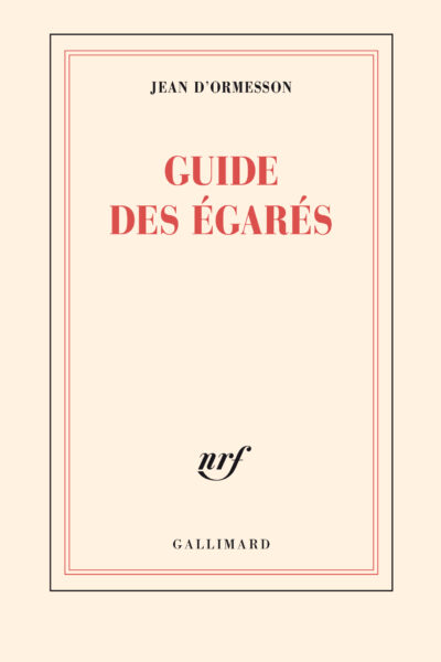 GUIDE DES EGARES