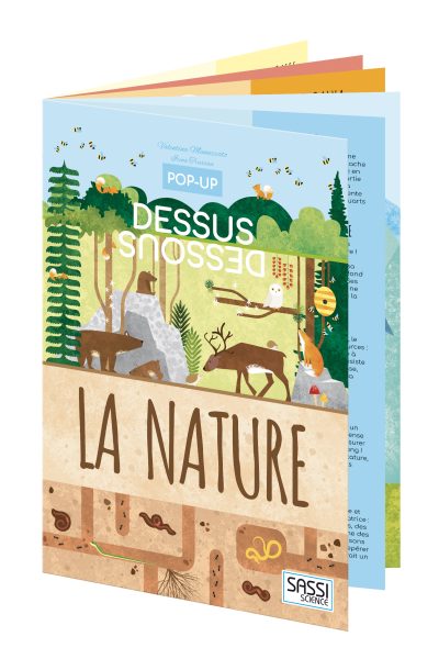 LA NATURE. POP-UP DESSUS-DESSOUS