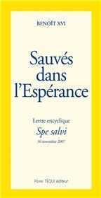 SAUVES DANS L'ESPERANCE - LETTRE ENCYCLIQUE