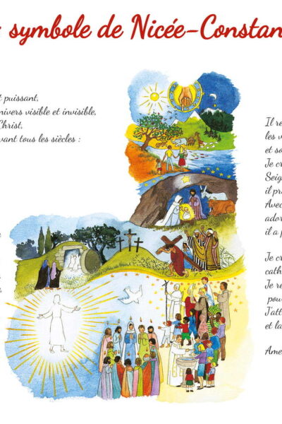 CARTE A5 CREDO (SYMBOLE DE NICEE-CONSTANTINOPLE)