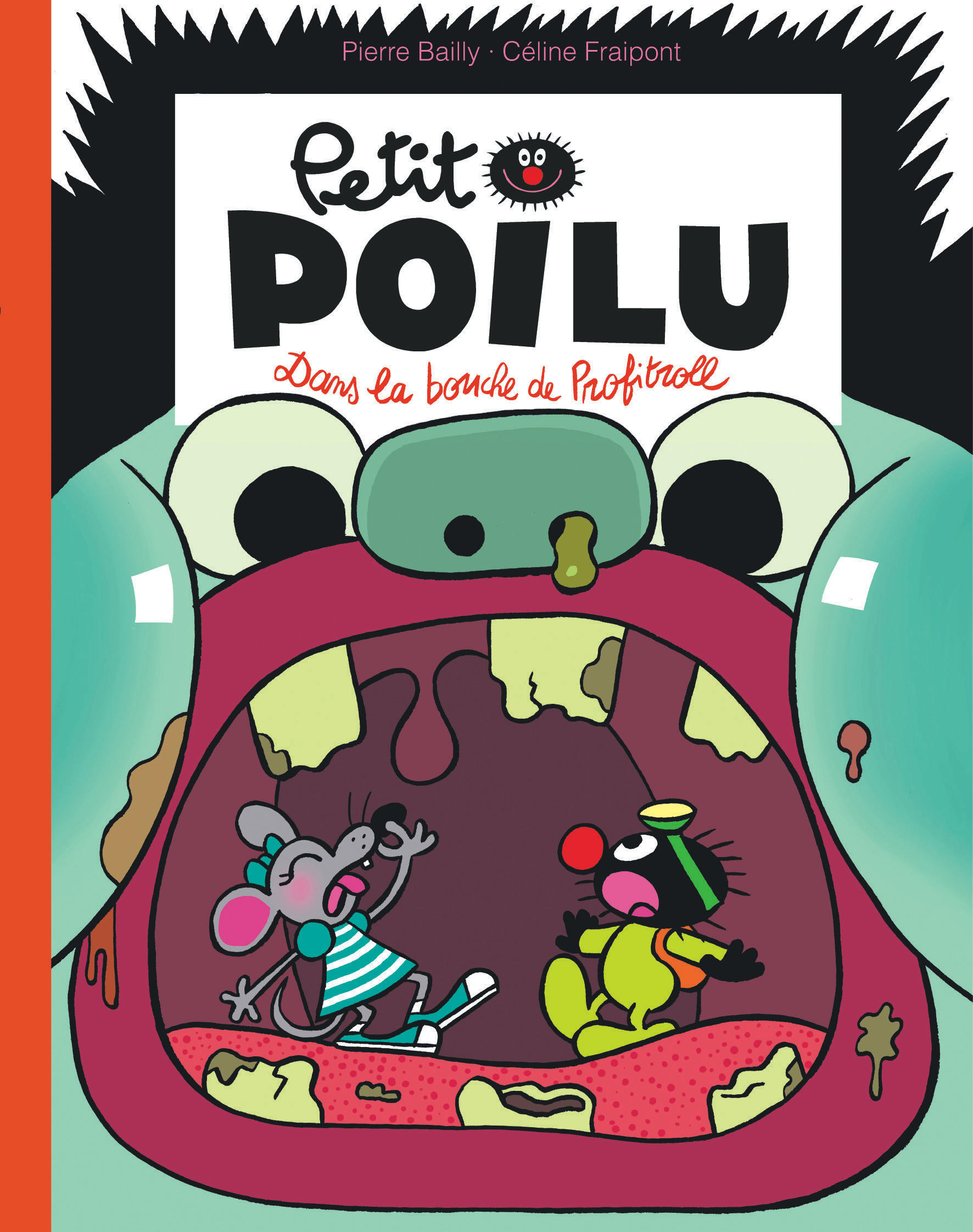 PETIT POILU POCHE T29 DANS LA BOUCHE DE PROFITROLL