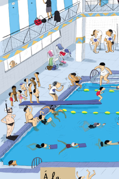 GRANDIMAGE T05 A LA PISCINE