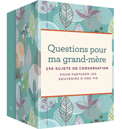 COFFRET - QUESTIONS POUR MA GRAND-MERE
