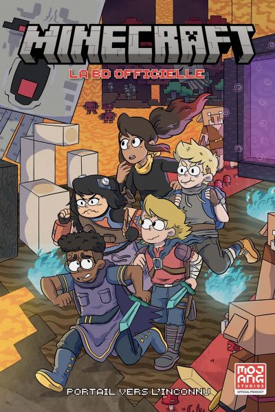 MINECRAFT LA BD OFFICIELLE T03 : PORTAIL VERS L'INCONNU