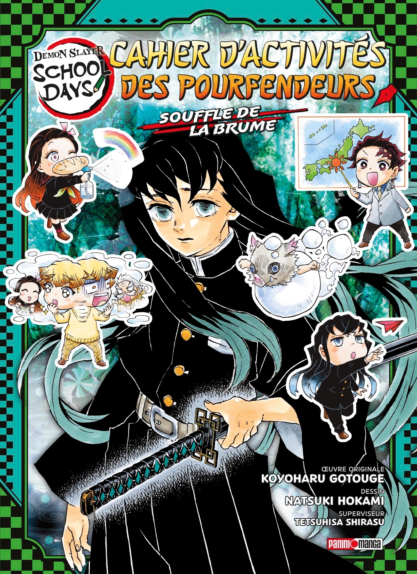 DEMON SLAYER SCHOOL DAYS - CAHIER D'ACTIVITES DES POURFENDEURS - SOUFFLE DE